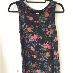 Floral luxe Old Navy tank